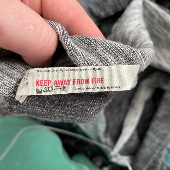 Free People Beach Cowl Neck Pullover Medium M Gray Sweater Sweatshirt Cocoon - Picture 6 of 6